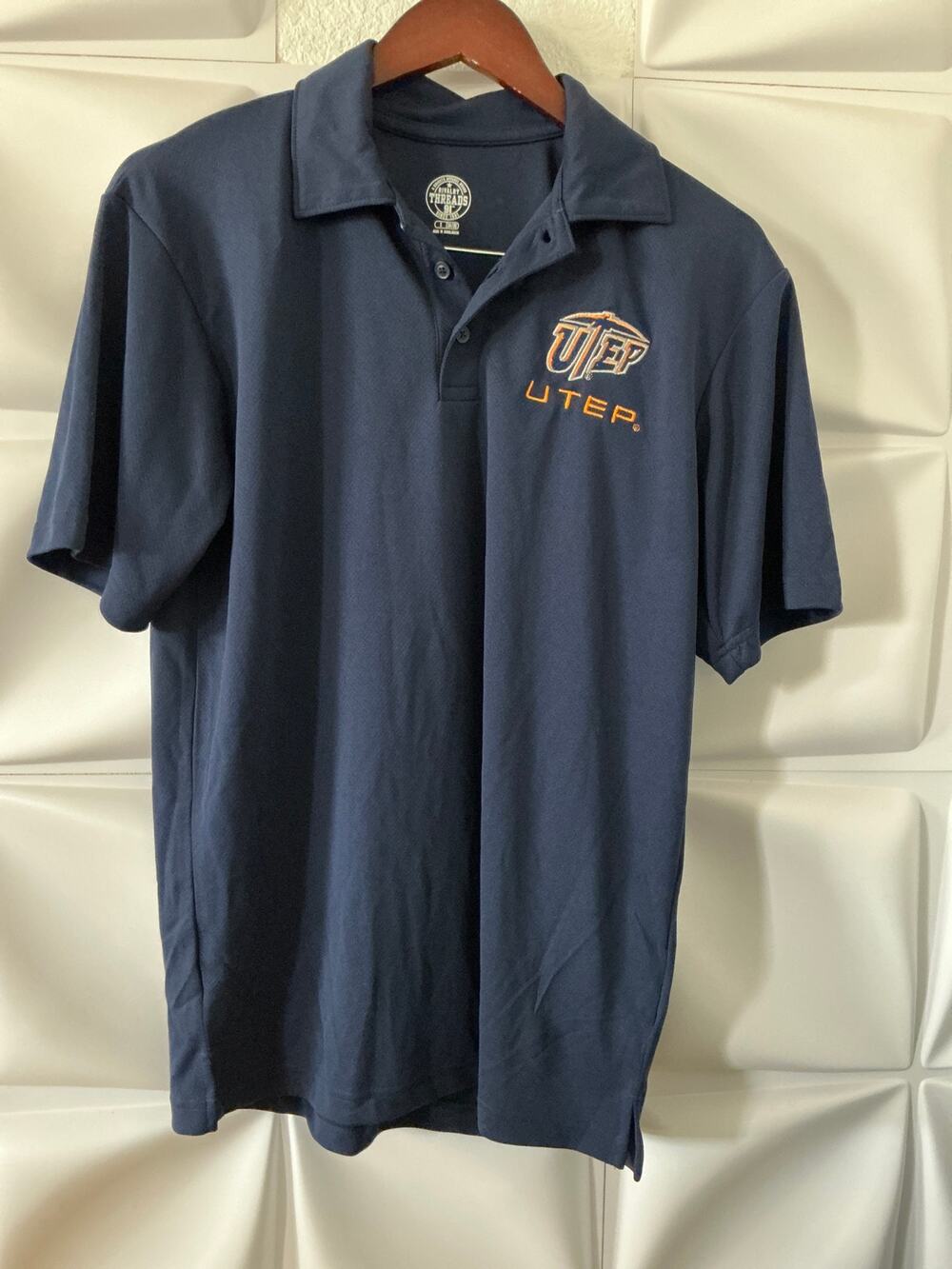 NWT Rivalry Threads UTEP University of Texas El Paso Polo Shirt Men's Size Small